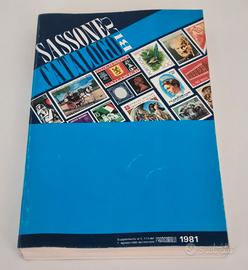 Catalogo Sassone Blu 1981 per francobolli Libro