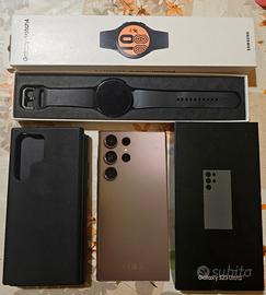 S23 ULTRA 512 GB + Watch 4 LTE