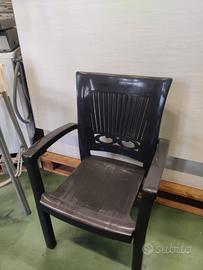 Sedie giardino "poltrona splendida top"impilabili