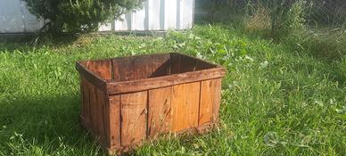 Cassa per raccolta frutta in legno... di una volta