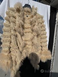 Cardigan Pellessimo Paris Mohair e Pelo
