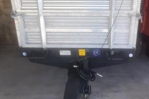 Rimorchio 40 q.li con sovrasponde zincato