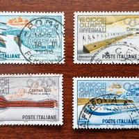 ITALIA REPUBBLICA – 1956-59-60 TRE SERIE OLIMPICHE