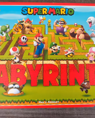 Labirinto Super Mario _ gioco da tavolo