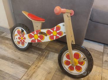 Balance bike  bicicletta in legno