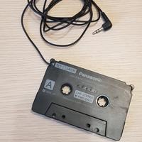 Cassetta audio stereo adapter Panasonic adattatore