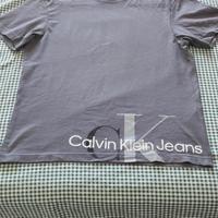 Calvin Klein jeans t-shirt uomo colore grigio.