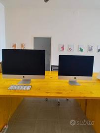 BUNDLE di 2 computer iMac 21.5" e 27"