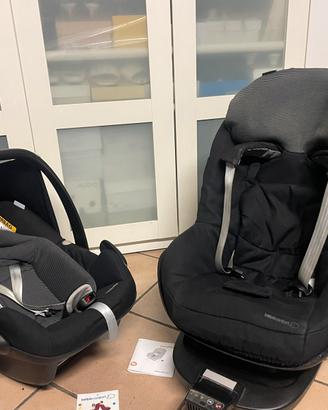 Set bebe confort ovetto + seggiolino auto+ isofix
