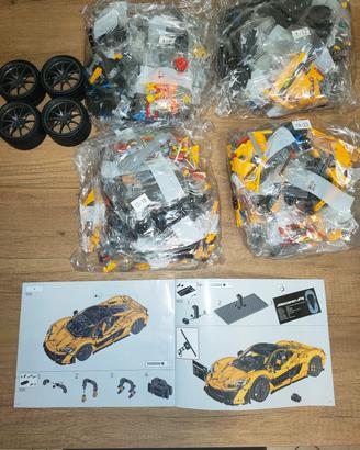Set martoncini 3.893 pezzi costruzione McLaren P1 