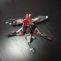 nave aliena lego con personaggi 