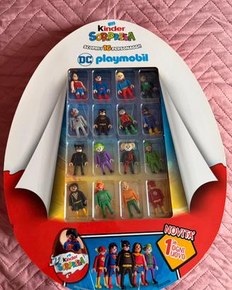 Collezione Kinder Sorpresa Playmobil x DC