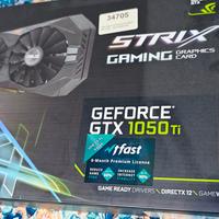 scheda video  Asus GTX 1050 Ti Strix