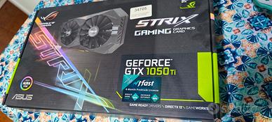 scheda video  Asus GTX 1050 Ti Strix