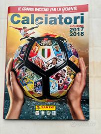 Album Panini Calciatori 2017-2018 originale