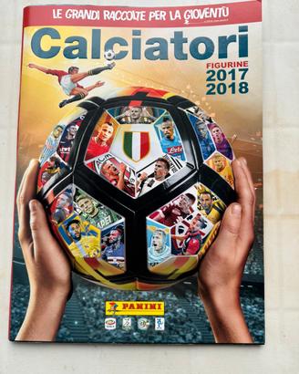 Album Panini Calciatori 2017-2018 originale