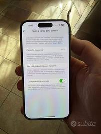 iPhone 14 pro 256gb bianco con batteria 86%