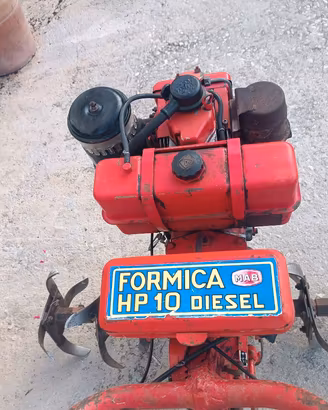 Motozappa Mab  Formica 10 HP Diesel