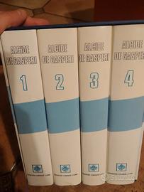 Libri Alcide De Gasperi 4 volumi