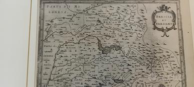 stampa antica di Lombardia rarissima 