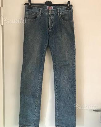 Pantalone lungo jeans flip street wear skate hh