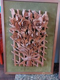 quadro - scultura in terracotta