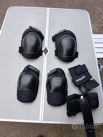 protezioni per pattinaggio 