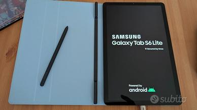 Tablet Galaxy Tab S6 Lite + S Pen + caricabatterie