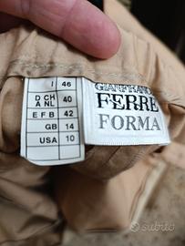 Tailleur pantalone beige