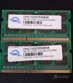 Memoria RAM 8+8 GB