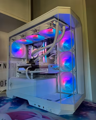 ❄️ PC PREMIUM MSI WHITE | 7800X3D + 4070 Ti SUPER