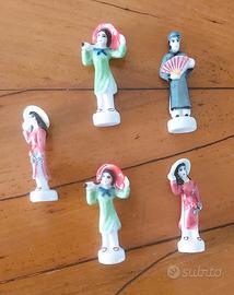 5 Figurine Vietnam, Ceramica