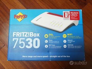 Fritzbox 7530 AVM con omaggio compreso