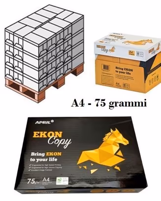 Risme Carta A4 - da 5 risme a Bancale