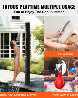 VEVOR Doccia Solare Serbatoio Acqua da 40