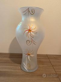 Vaso decorato "L'arte del Vetro"