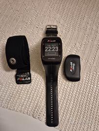 Polar M400 + fascia cardio H7
