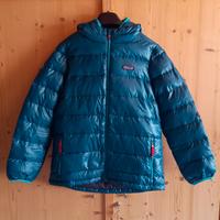 Piumino Patagonia Kids blu 