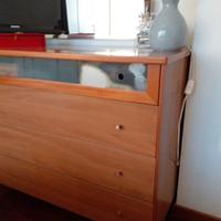 CASSETTIERA COMO"4 CASSET 2 COMODIN COLNOCE VISONE