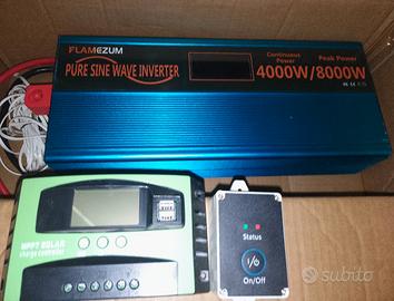Inverter per fotovoltaico 4000 wat con batterie