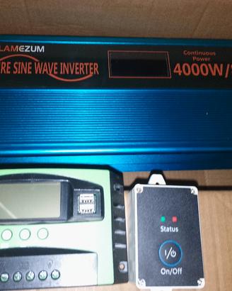 Inverter per fotovoltaico 4000 wat con batterie