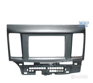 CORNICE NERA RADIO 2-DIN PER MITSUBISHI LANCER GAL
