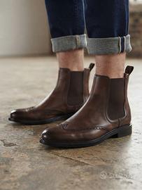 Stivale Santoni uomo in pelle (tg. 9.5 UK/44 EU)