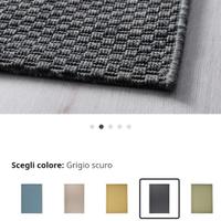 tappeto Nero Ikea