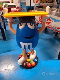Espositore M&M'S blu con vassoio