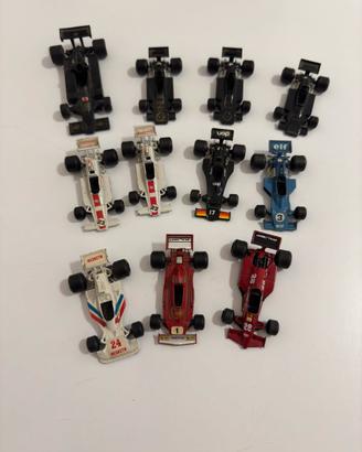 Lotto n.11 modellini Polistil F1 anni ‘70/‘80