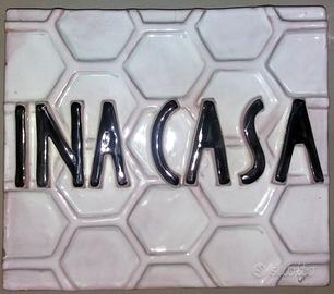 INA CASA FORMELLA ARTISTICA BY G. TRAMONTI