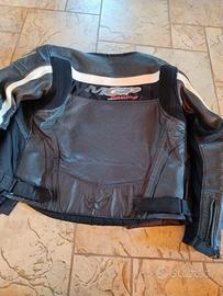 Giubbotto pelle moto Berik
