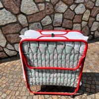 Brandina pieghevole con materasso