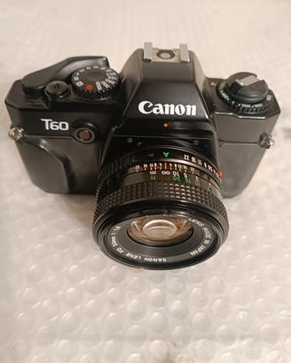 Canon T60 a rullino